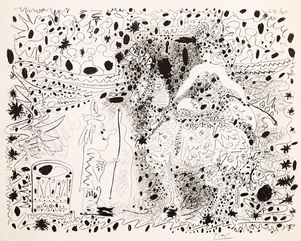 Pablo Ruiz Picasso (1881-1973) - L’Écuyere (Bloch 999, Mourlot 333)