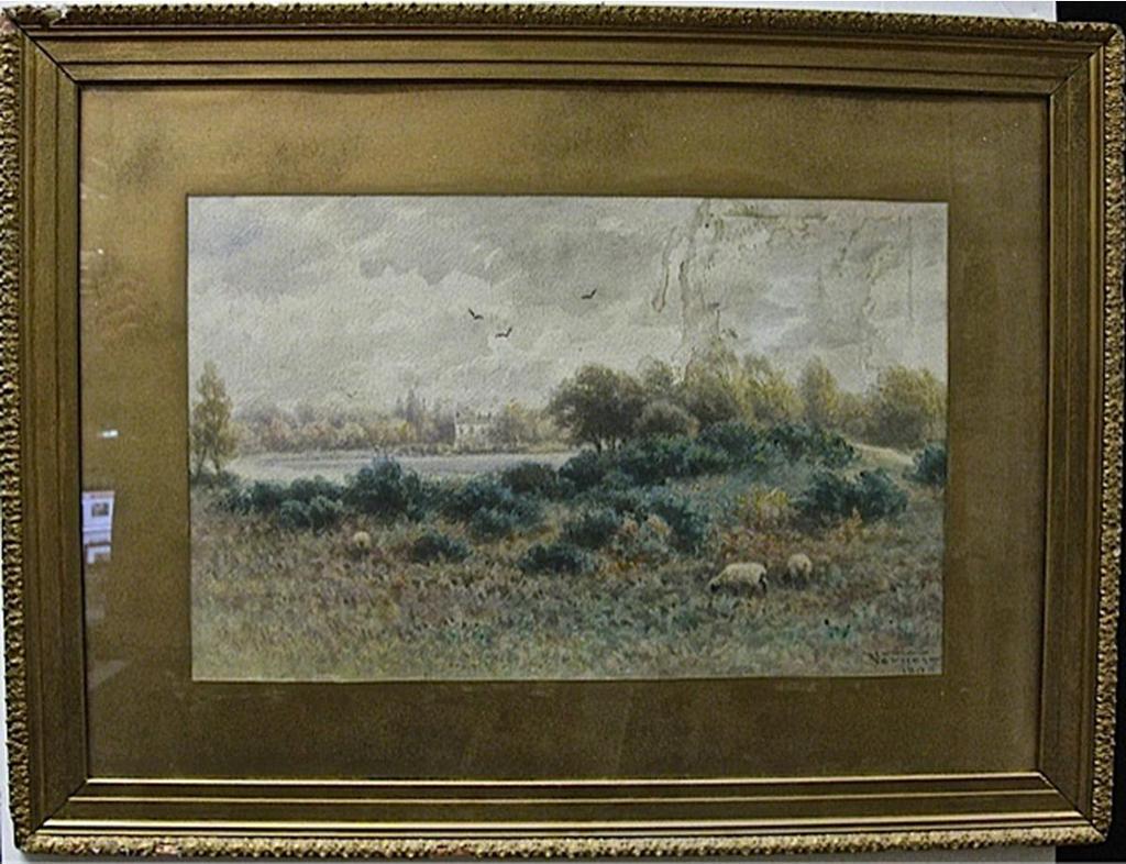 Frederick Arthur Verner (1836-1928) - Grazing Sheep