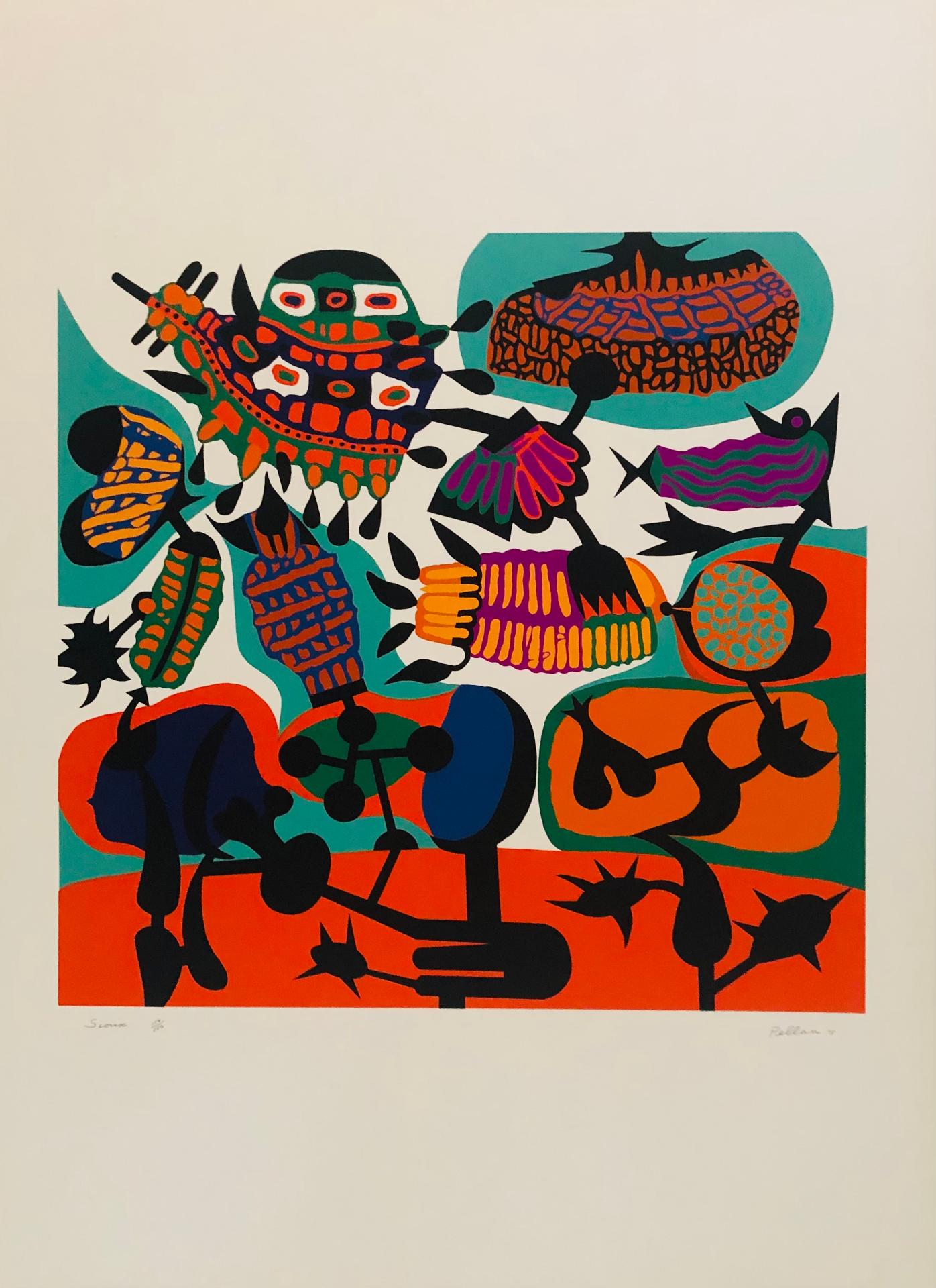Alfred Pellan (1906-1988) - Sioux, 1975