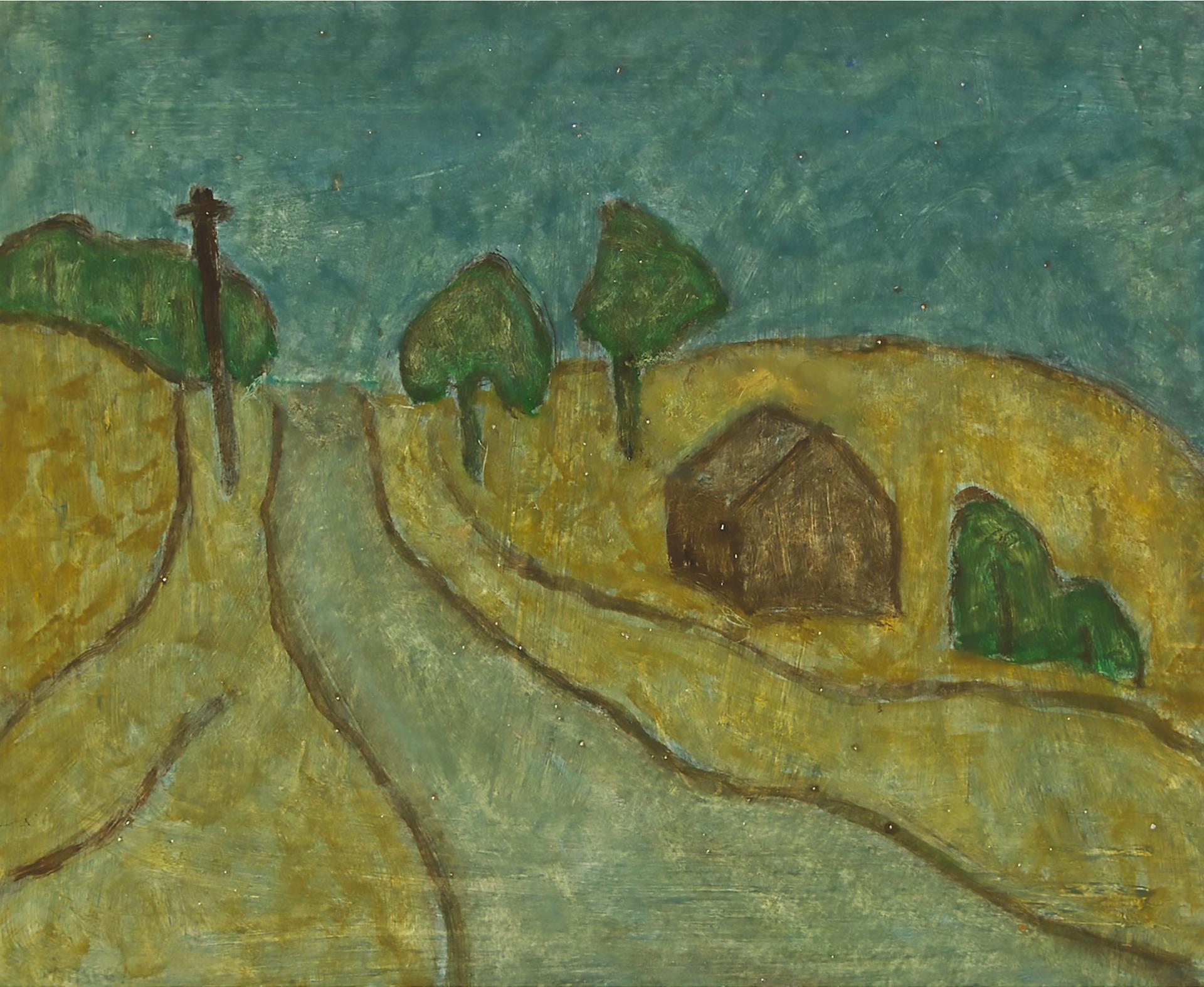 Barker Fairley (1887-1986) - P.E.C. MISTY DAY, 1978
