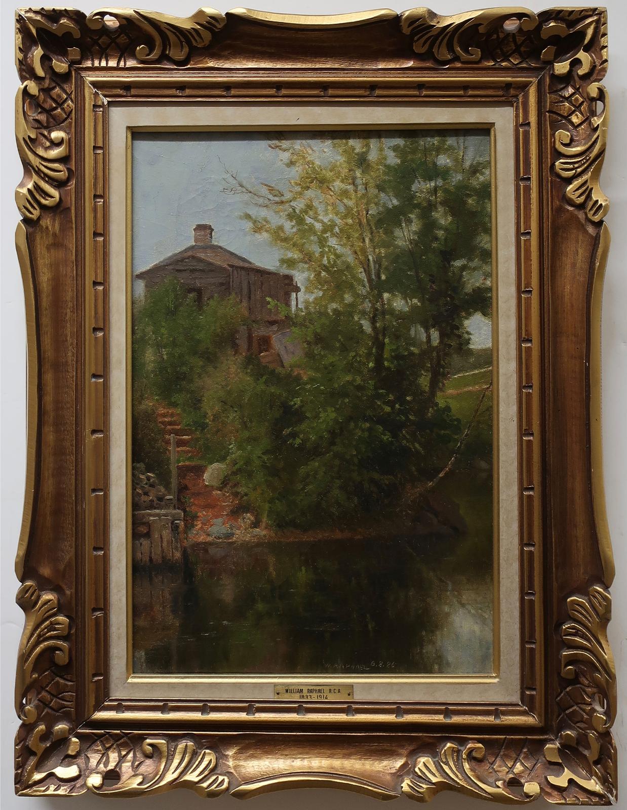 William Raphael (1833-1914) - Mill On The River