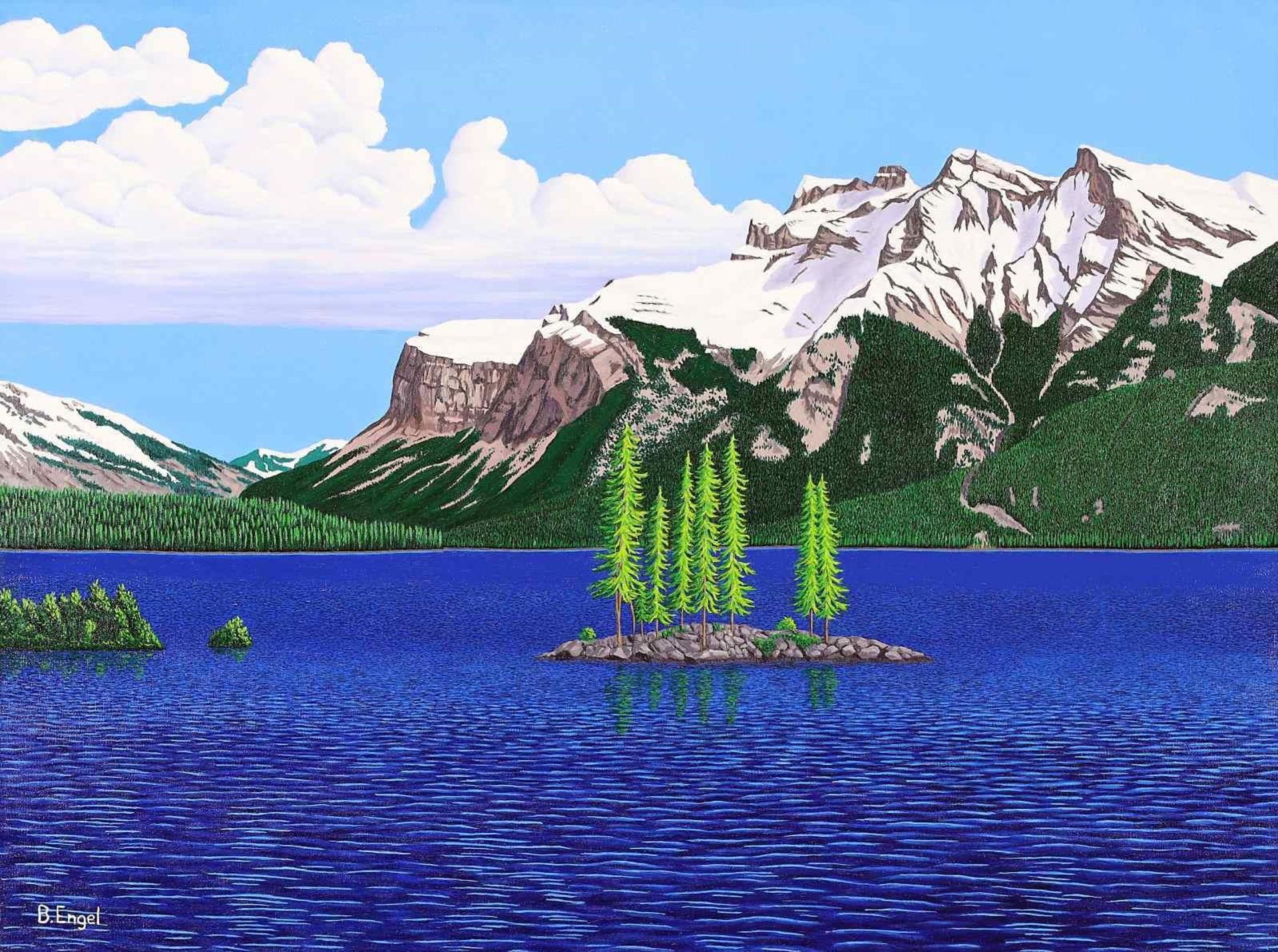 Barbara Engel - Lake Minnewanka, Banff National Park