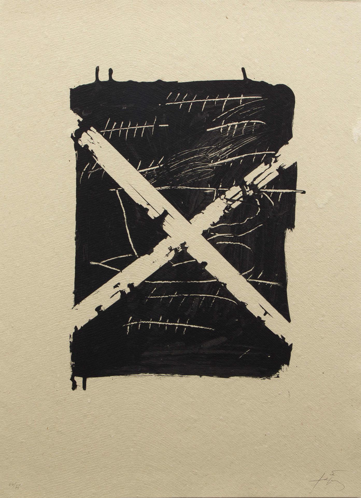 Antoni Tàpies (1923-2012) - Llambrec 8, 1975
