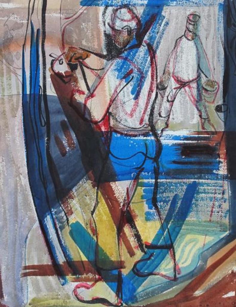 Donald Frederick Price Neddeau (1913-1998) - Men Working