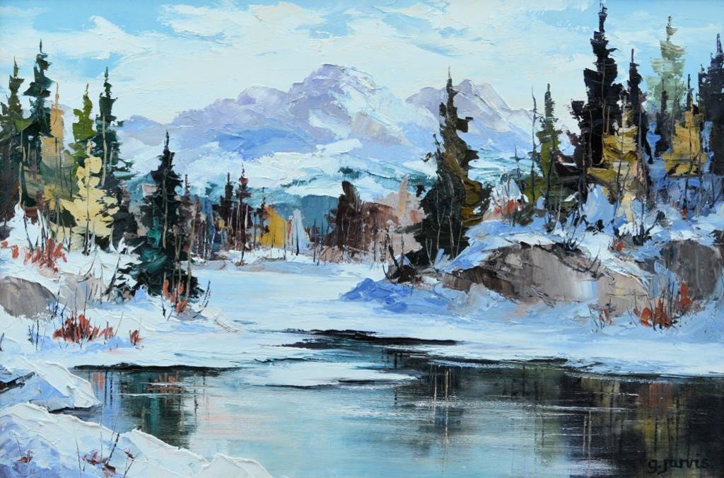 Georgia Jarvis (1944-1990) - River Freeze Up