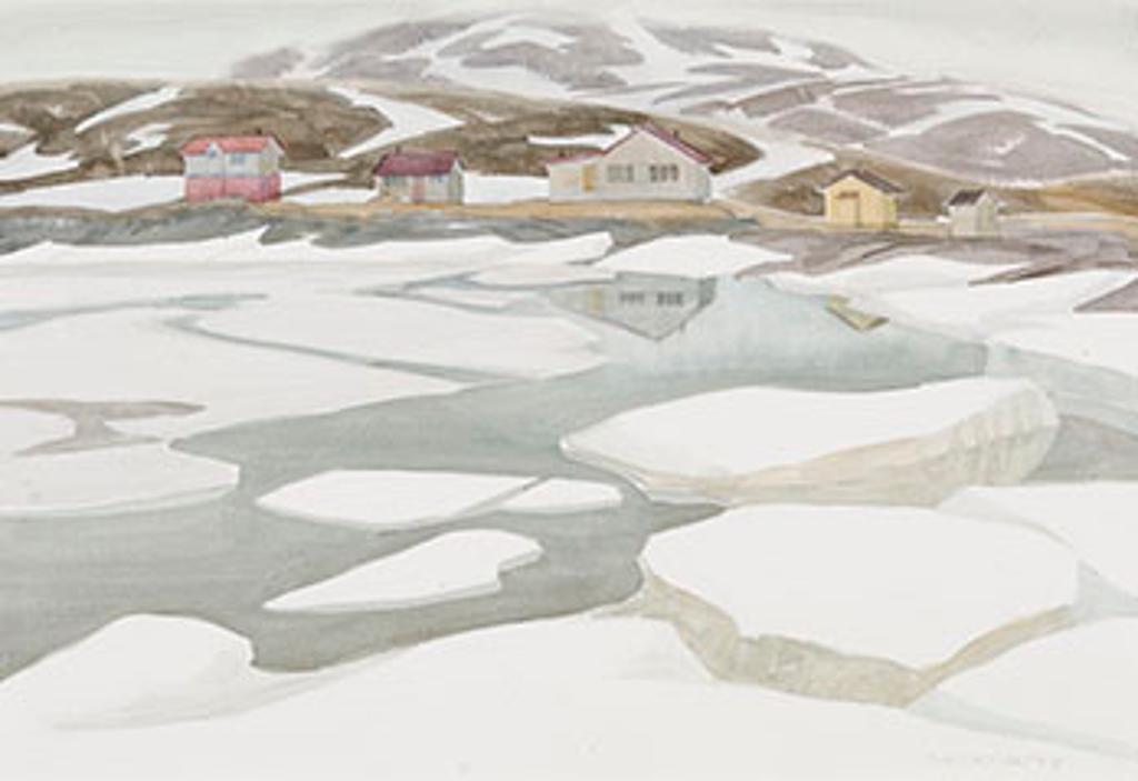 Doris Jean McCarthy (1910-2010) - The Harbour with Open Water