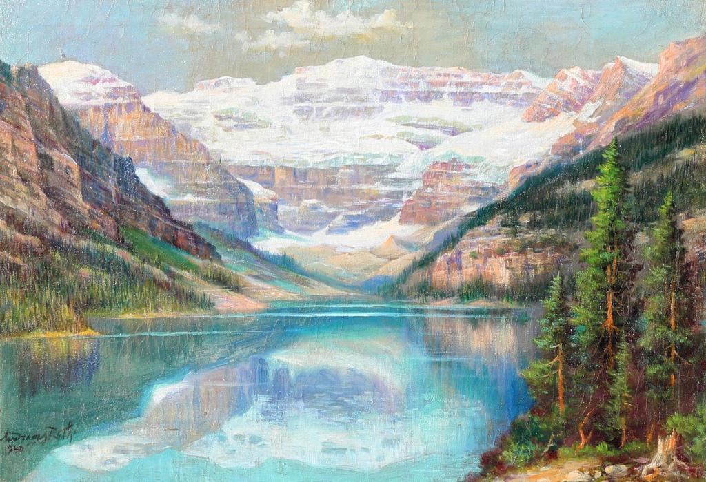 Andreas Roth (1872-1949) - Lake Louise; 1940