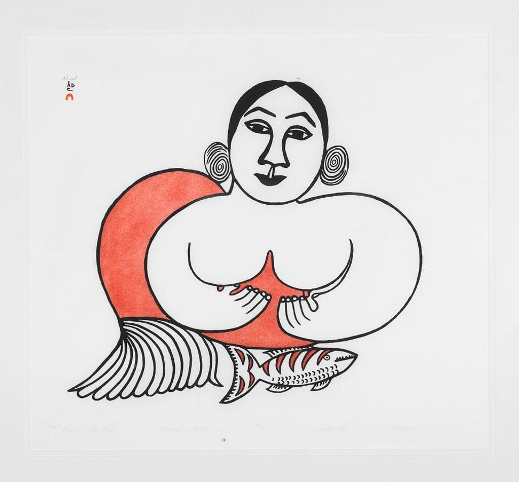 Pitaloosie Saila (1942-2021) - Sedna With Fish