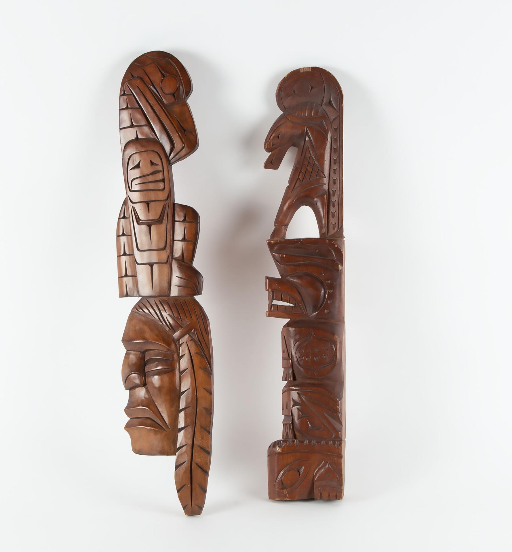 T. Joseph - Two Wood Carvings