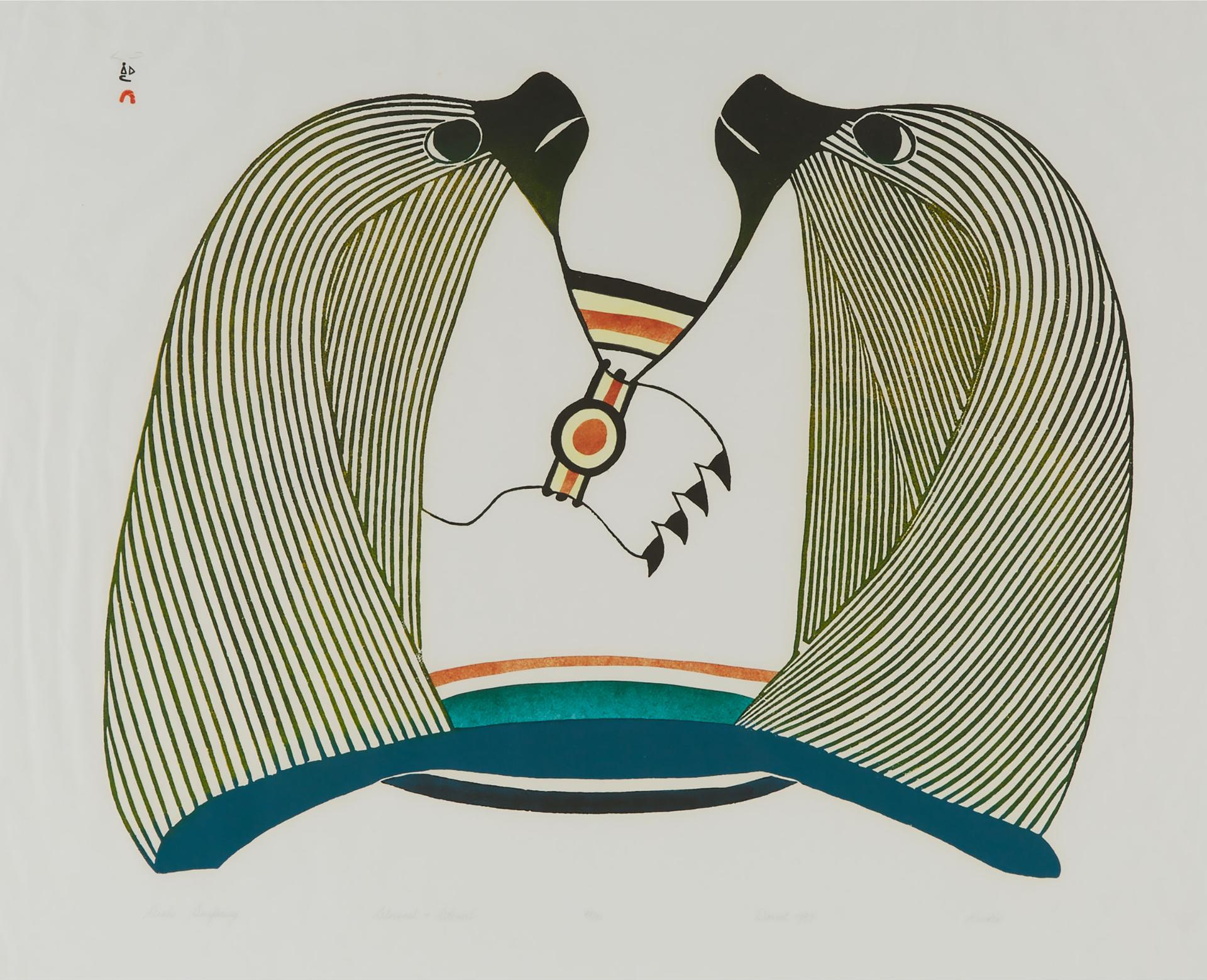 Pudlo Pudlat (1916-1992) - Seals Surfacing