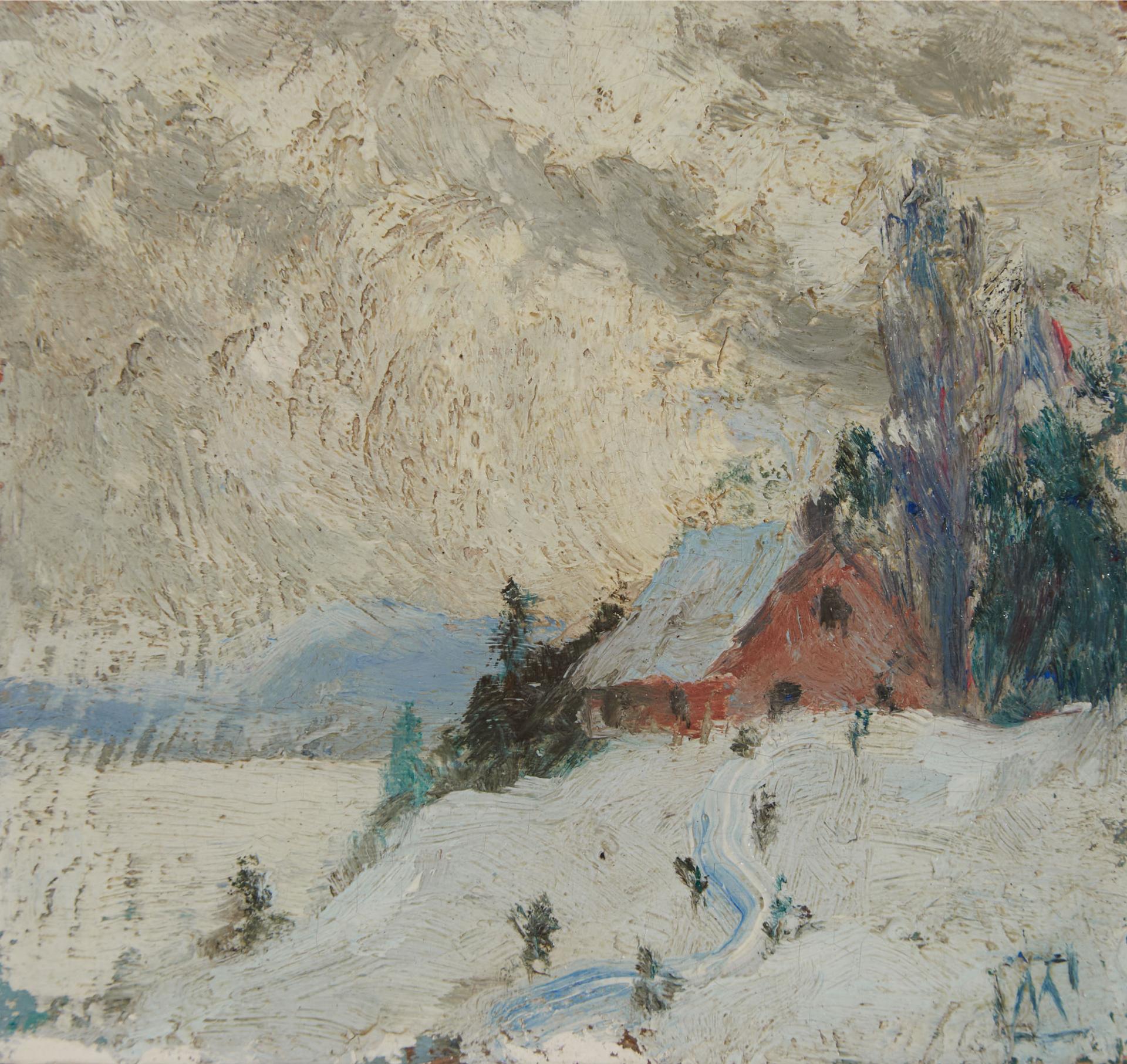 Maurice Galbraith Cullen (1866-1934) - Hepburn Holiday (Gold)