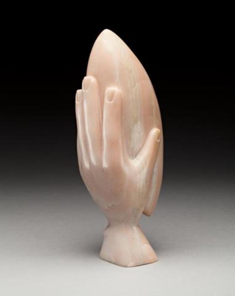 Oviloo Tunnillie (1949-2014) - Hand Holding a Football, ca. late 1990s