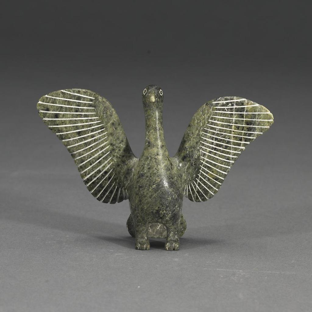 Abraham Etungat (1911-1999) - Bird With Outstretched Wings