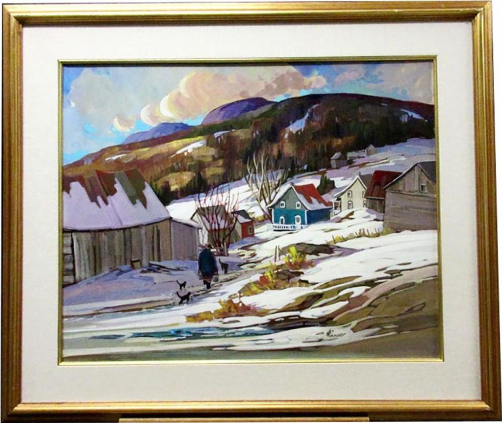 Louise Lecor Kirouac (1939) - Aux Eboulements Charlevoix, Qc