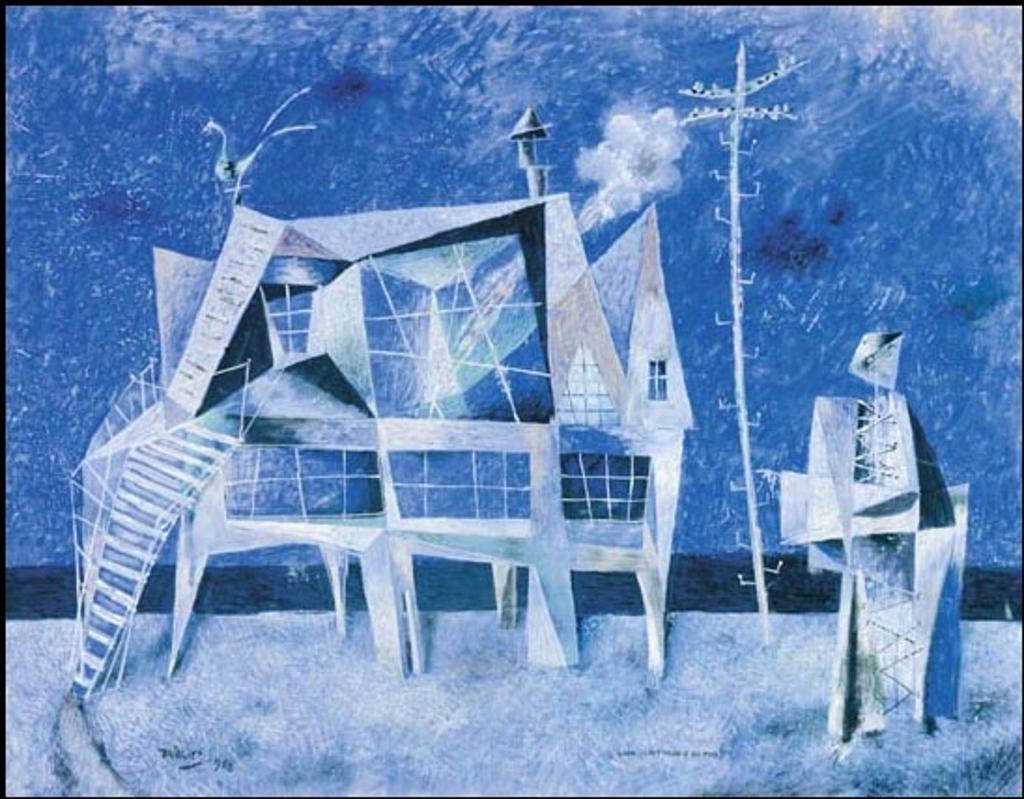 Jean-Philippe Dallaire (1916-1965) - Look...My House is on Fire!
