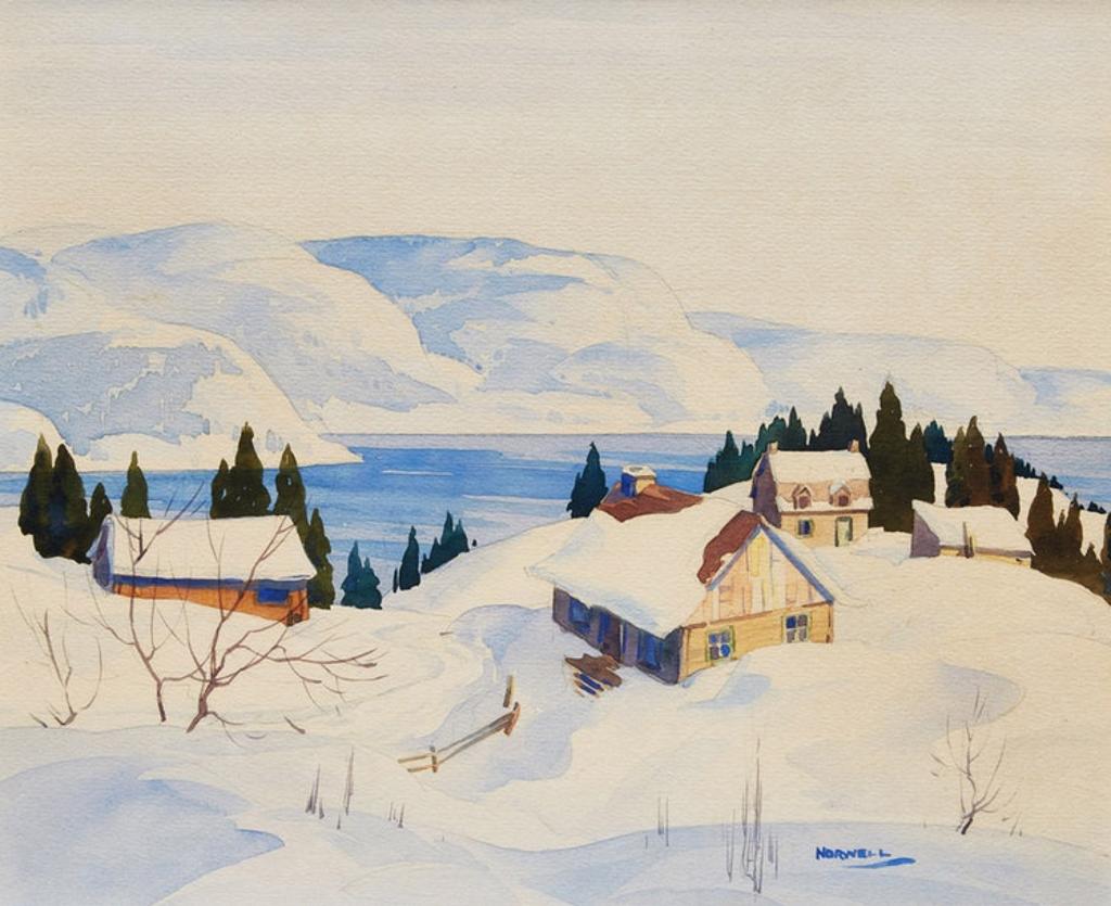 Graham Norble Norwell (1901-1967) - Winter Landscape