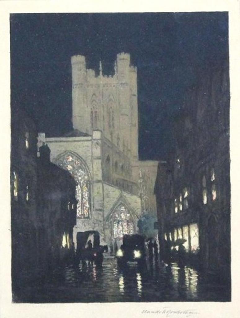 Claude Rowbotham (1864-1969) - London at Night