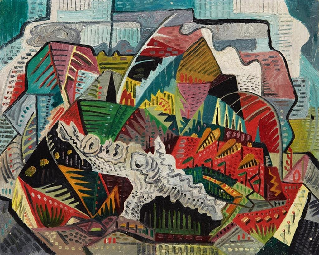 William John Bertram Newcombe (1907-1969) - Space and Substance