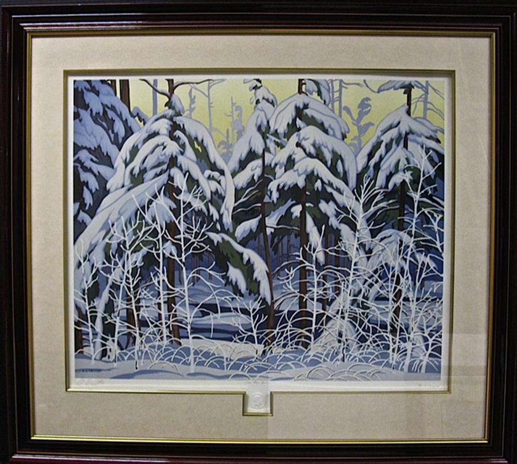 Alfred Joseph (A.J.) Casson (1898-1992) - Snow - Laden Spruce