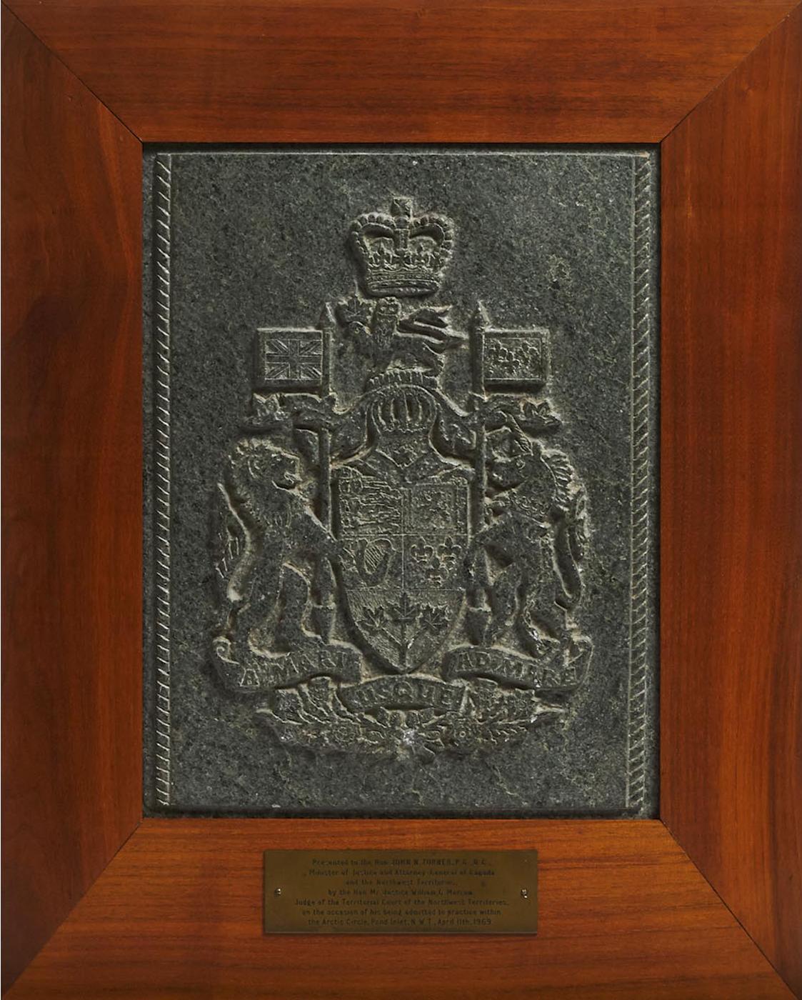 Pierre Karlik (1931-2013) - Coat Of Arms Of Canada