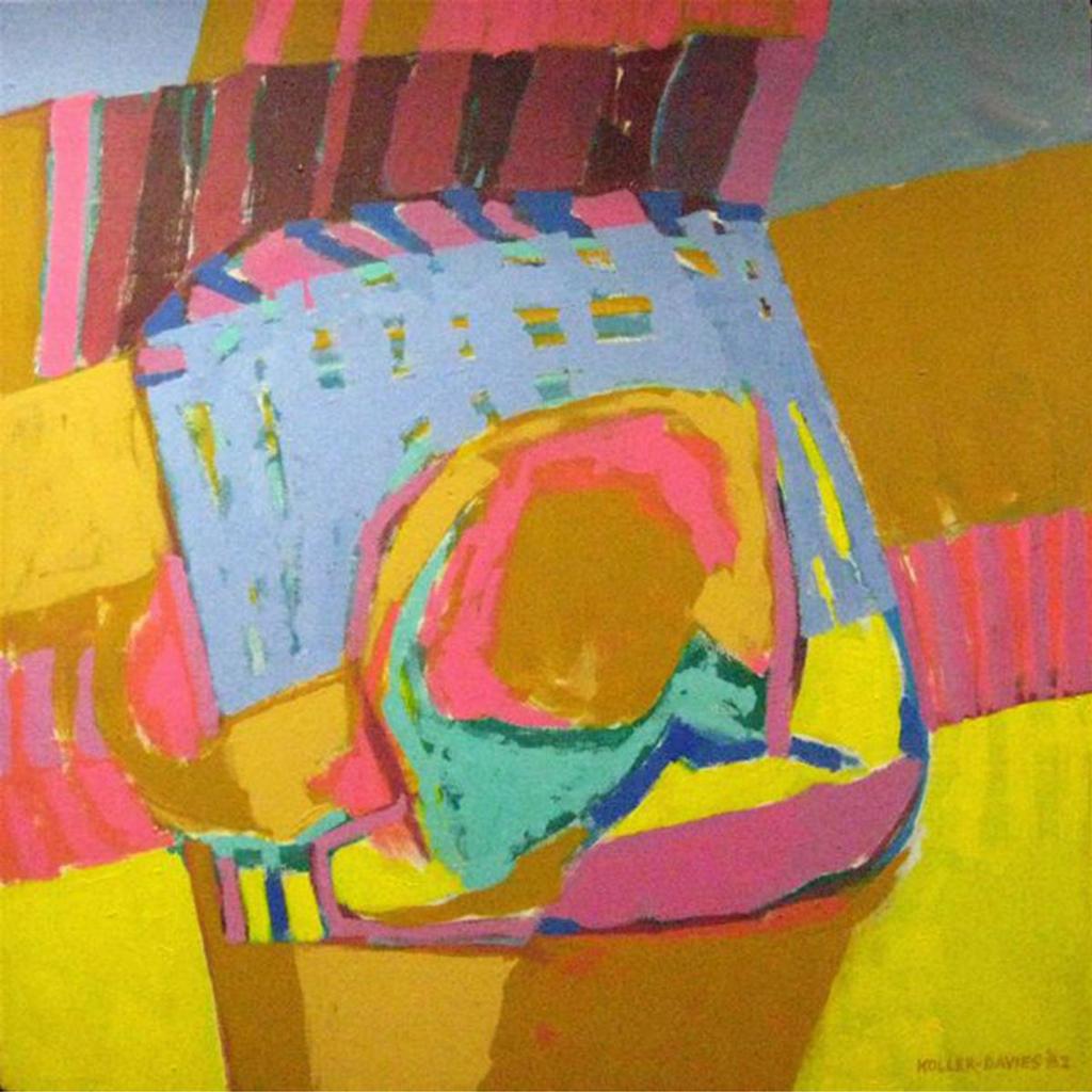 Eva Koller Davies (1925) - Untitled (Abstract)