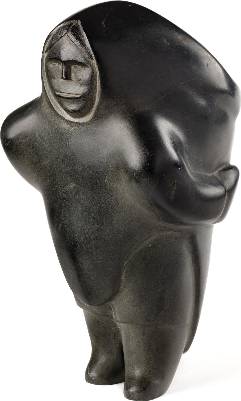 George Tatanniq (1910-1991) - Woman With A Child In Her Pouch