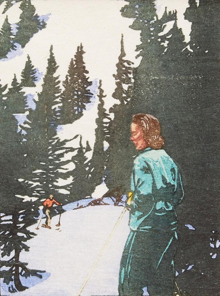 Walter Joseph (W.J.) Phillips (1884-1963) - Ski Trail