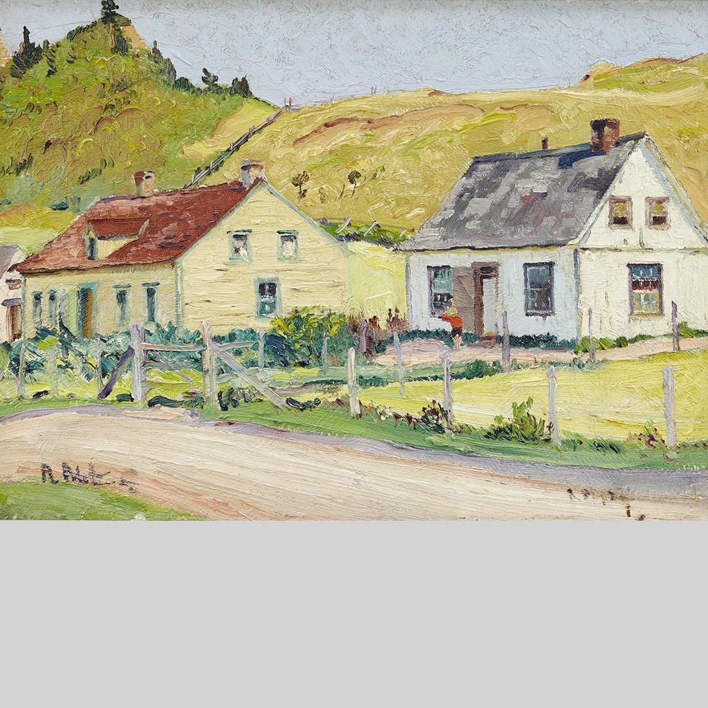 Robert Wakeham Pilot (1898-1967) - Street In Perce, Qc