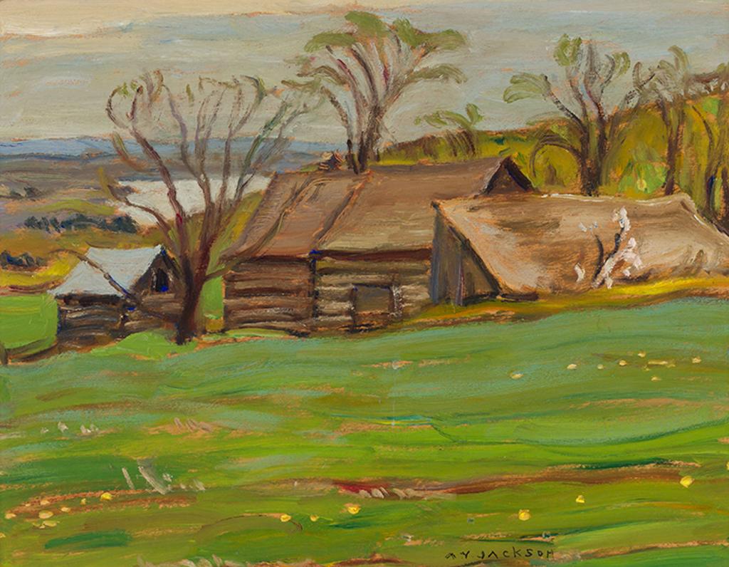 Alexander Young (A. Y.) Jackson (1882-1974) - Ferguson Lake near Calabogie, Ont.