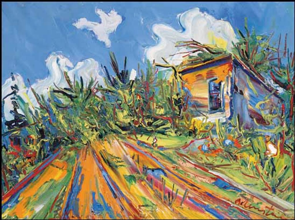Samuel (Sam) Borenstein (1908-1969) - Summer, Ste-Agathe