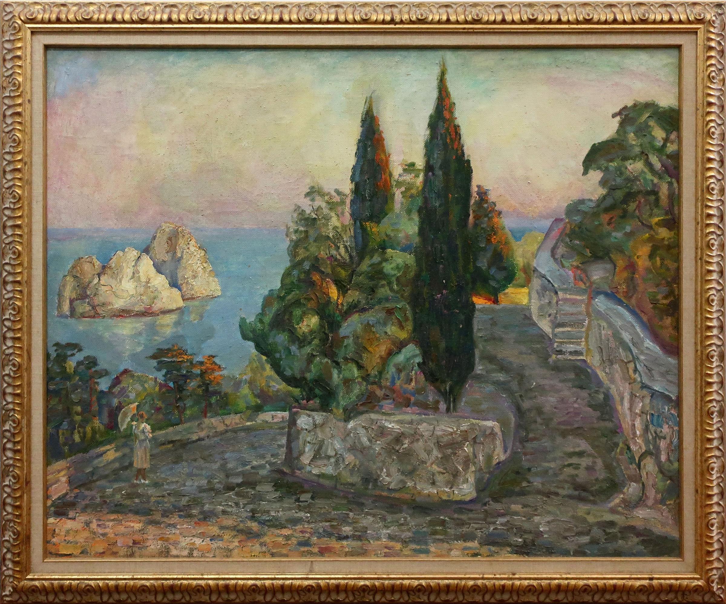 Boris Georgievich Korzhevsky - Coastal Scene (South Shore)
