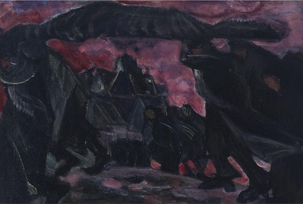 Boris Izrailovich Anisfeld (1879-1973) - Jewish Funeral