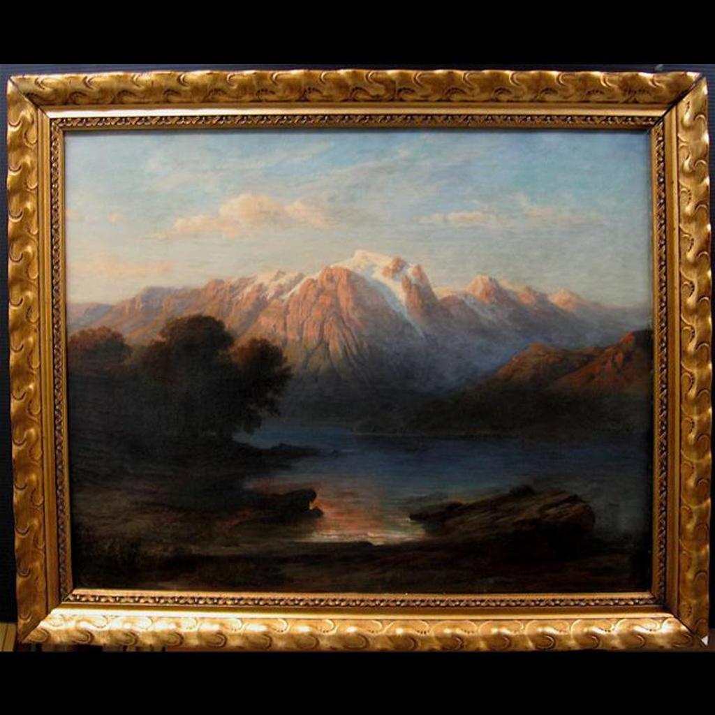 Frederick Charles Vipond Ede (1865-1907) - A View Of Mountains And Lake