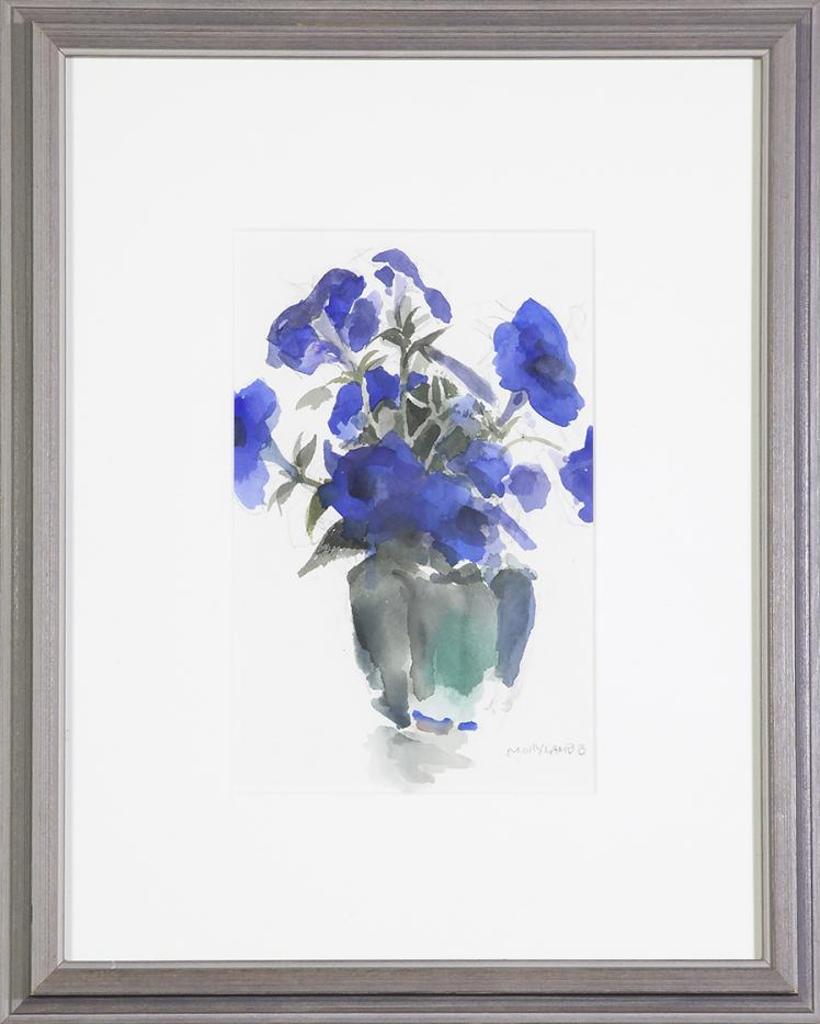 Molly Joan Lamb Bobak (1922-2014) - Petunias