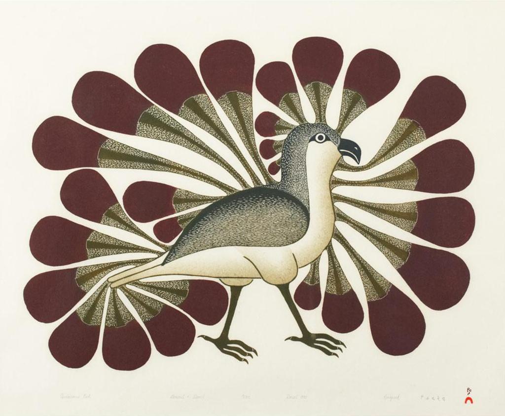 Kenojuak Ashevak (1927-2013) - Audacious Owl