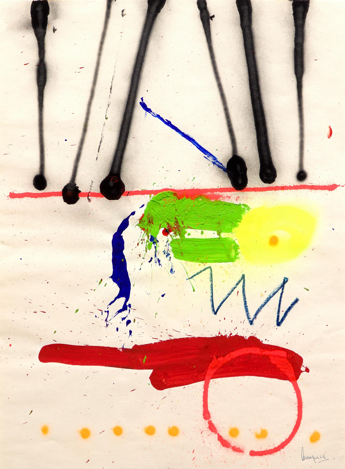 Serge Lemoyne (1941-1998) - Sans titre / Untitled, 1965