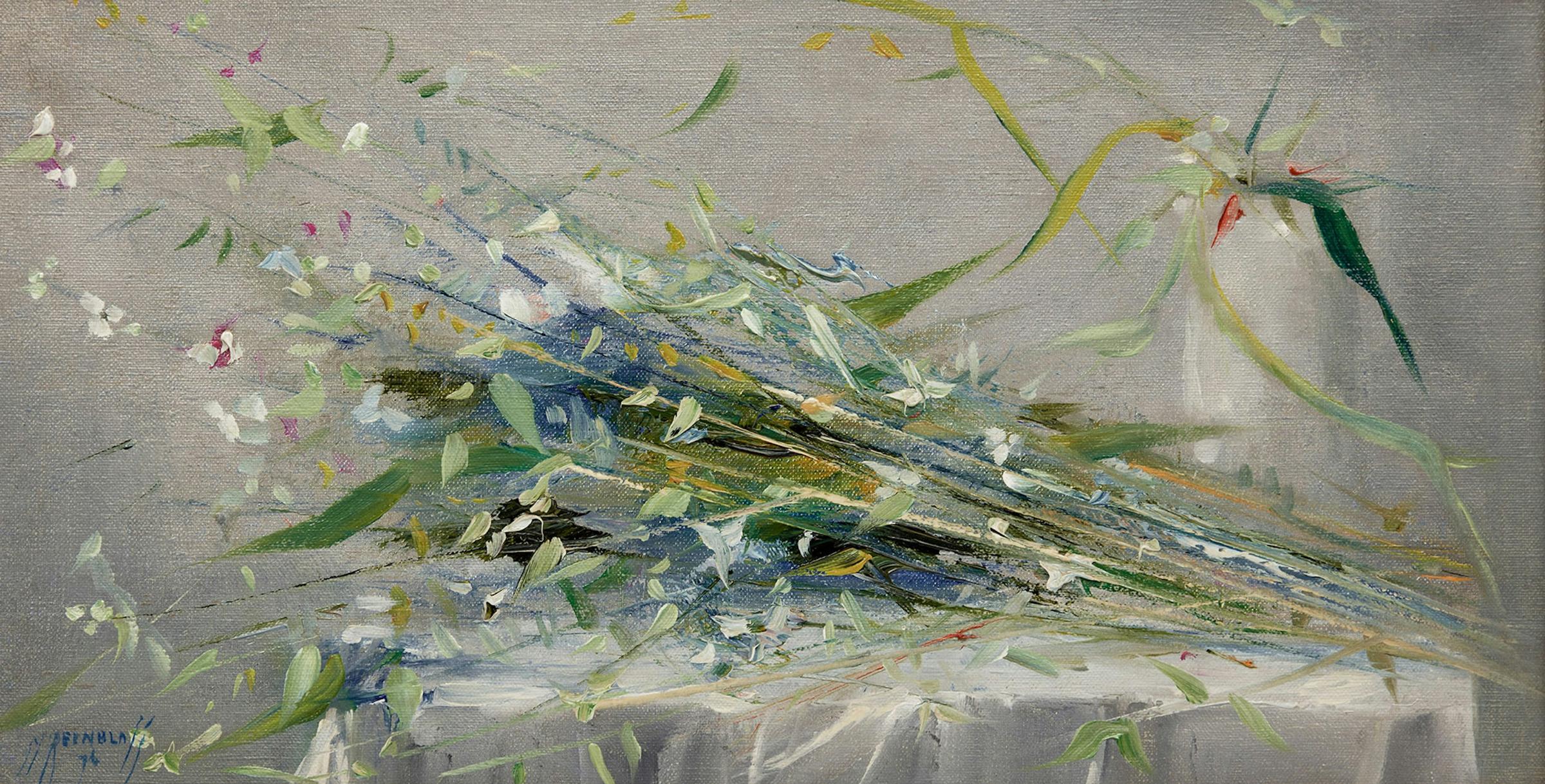Moses (Moe) Martin Reinblatt (1917-1979) - Floral Abstraction