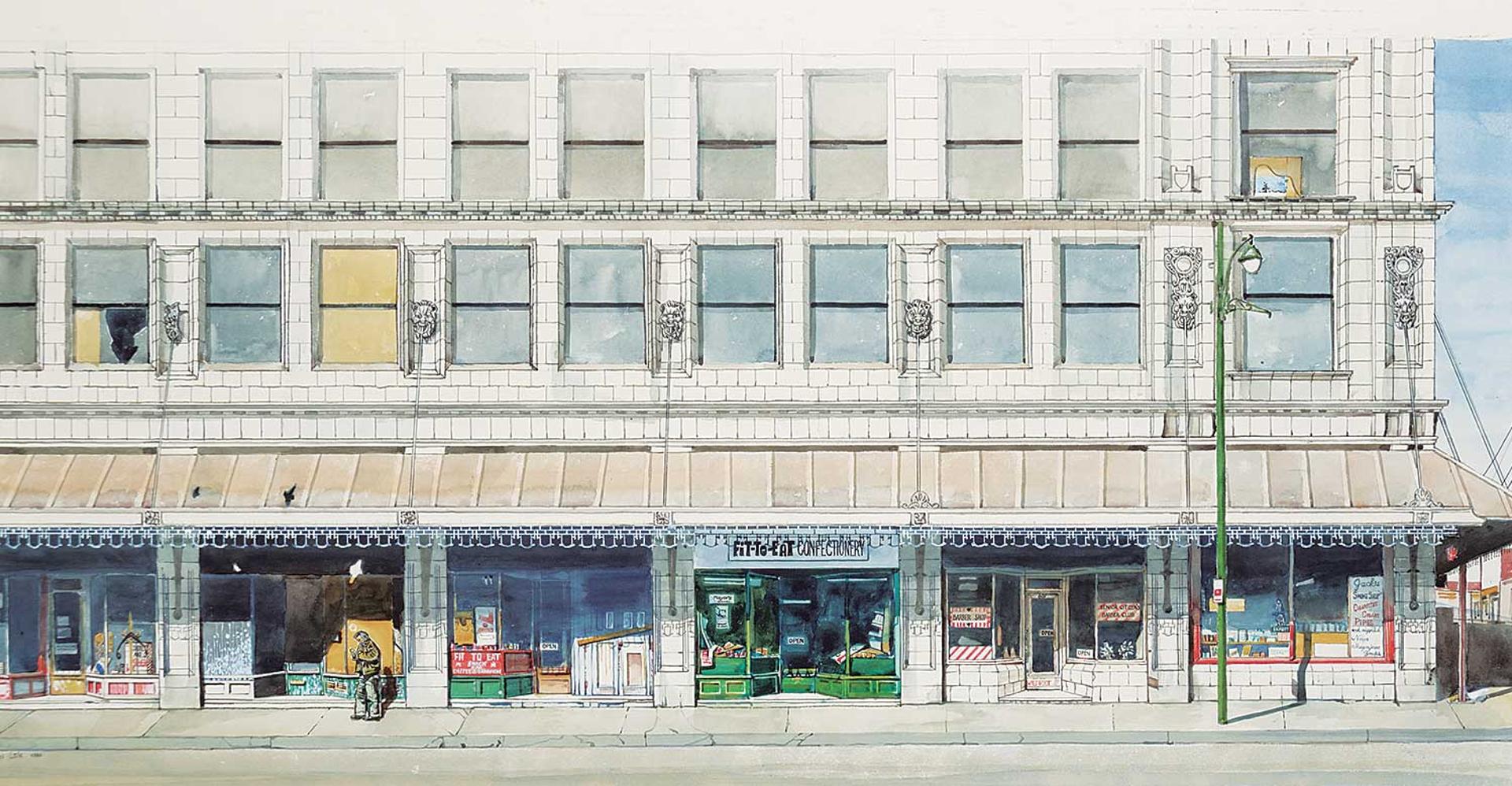 John Adrian James Little - Burns Building