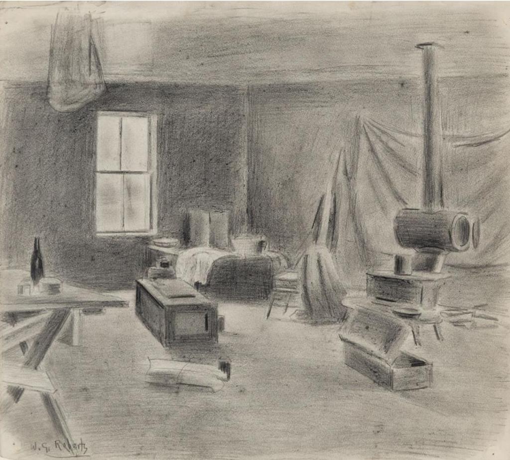 William Goodridge Roberts (1921-2001) - Cottage Interior