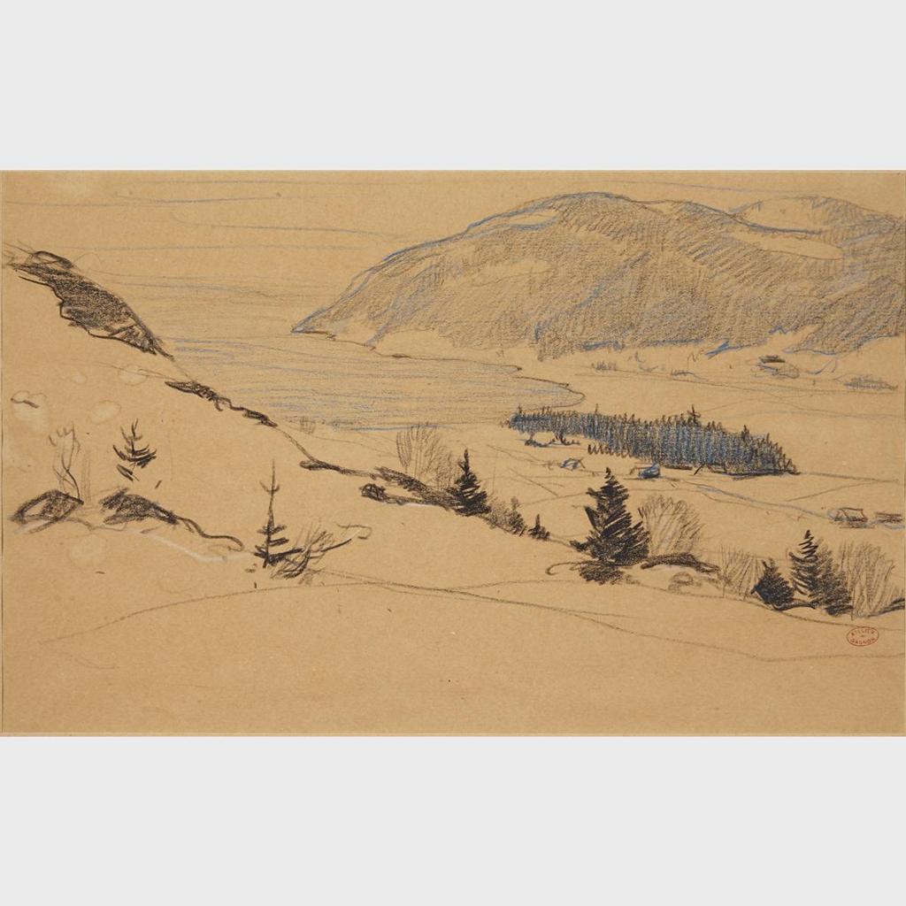 Clarence Alphonse Gagnon (1881-1942) - Baie St. Paul, Quebec
