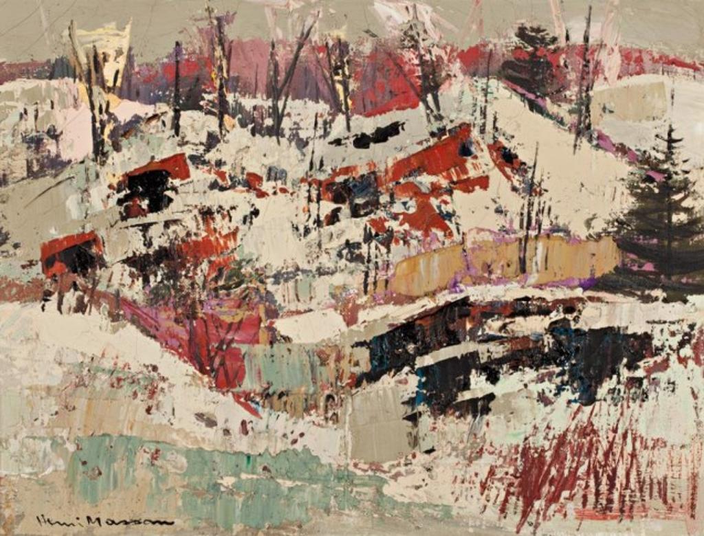 Henri Leopold Masson (1907-1996) - Winter Landscape
