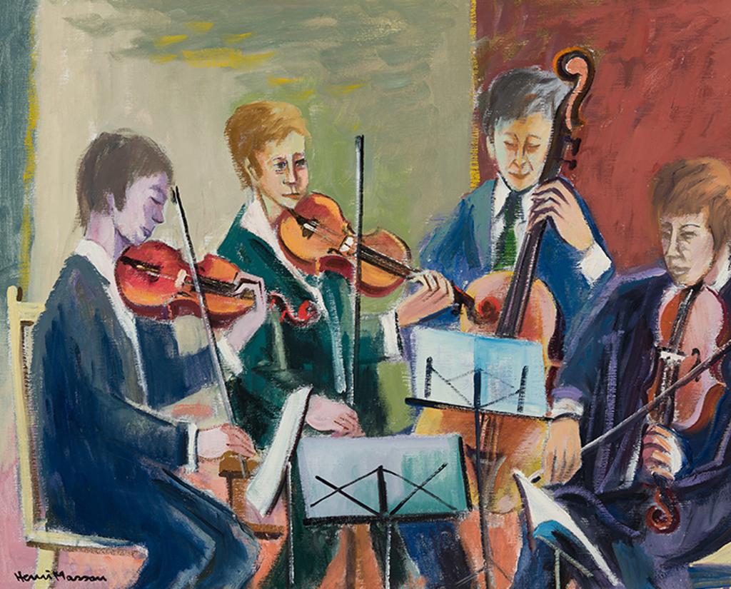Henri Leopold Masson (1907-1996) - Four Musicians
