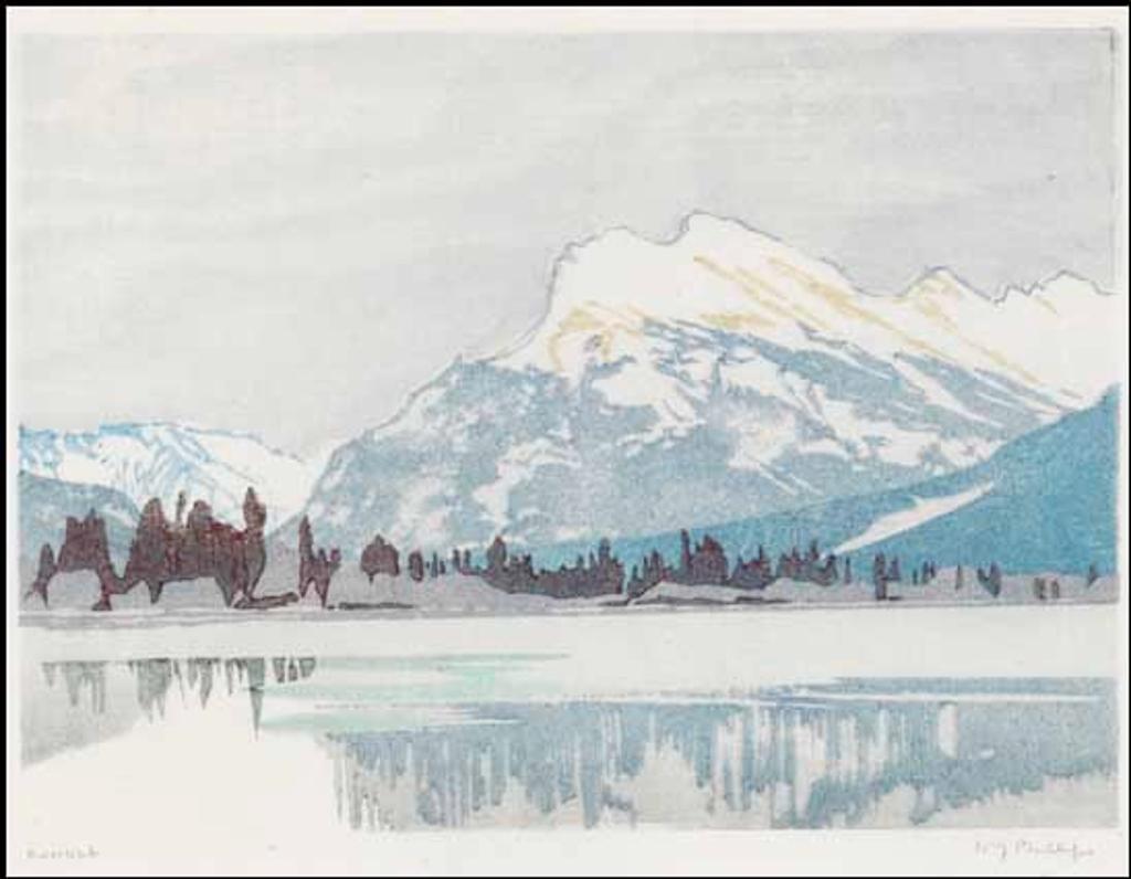 Walter Joseph (W.J.) Phillips (1884-1963) - Rundle, Winter