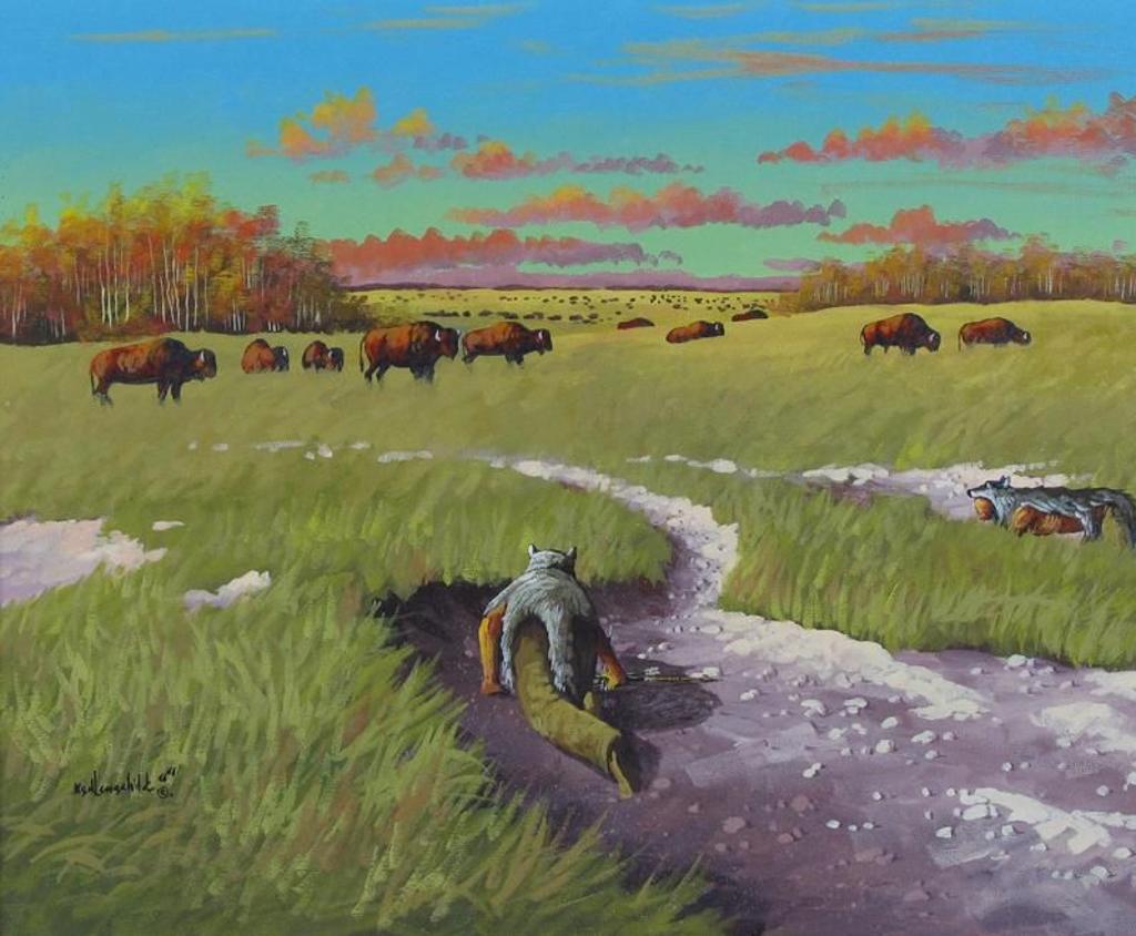 Ken Lonechild (1960-2017) - Just A Few More Yards; 1998