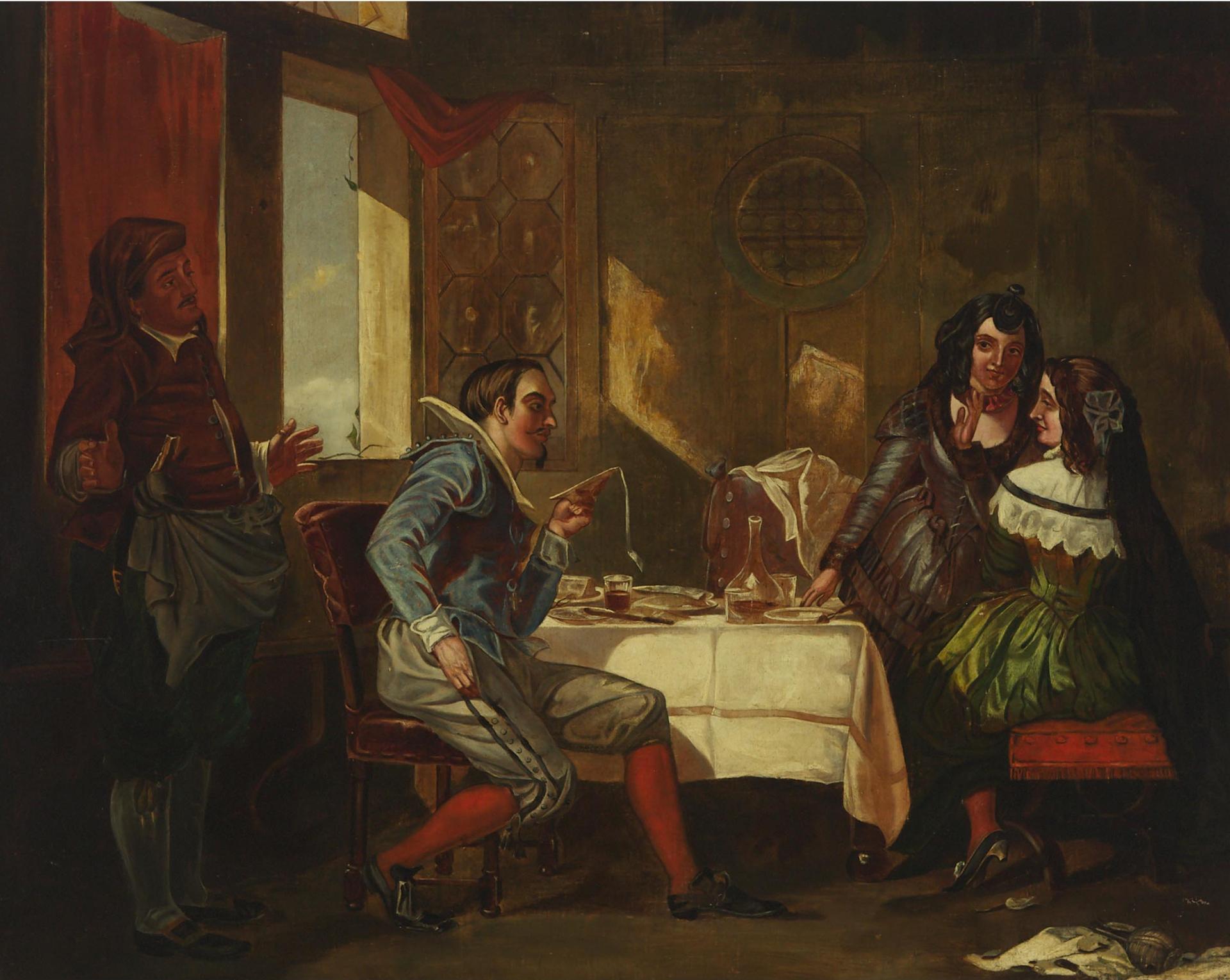 George Dunlop Leslie (1835-1921) - The Man Pays The Bill
