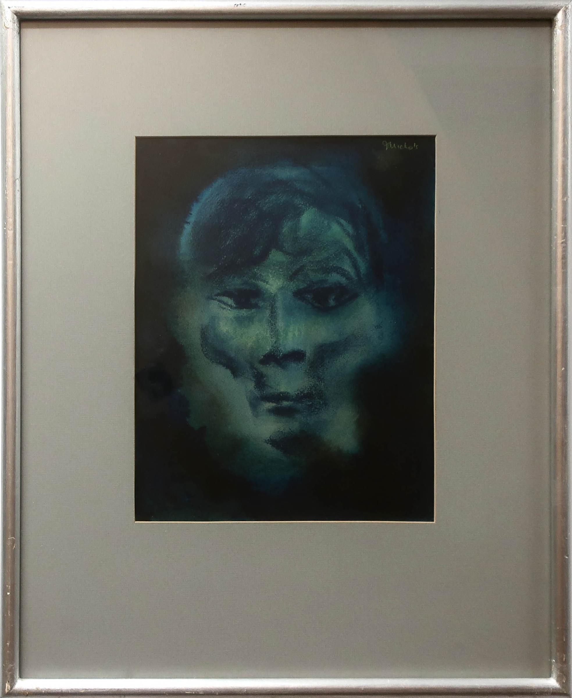 Jack Nichols (1921-2009) - Dark Visage