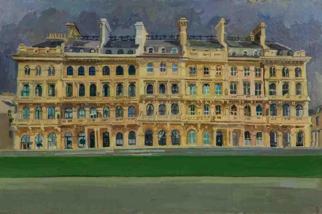 Phil Hogben (1945) - Untitled (Townhouses) (1993)