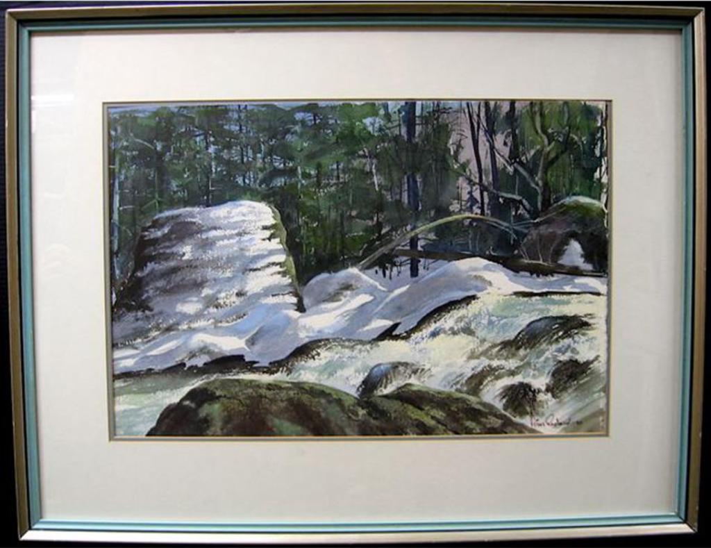 Pierre Henri Cochand (1924) - Spring Rush - North River (Approx. 1/2 Mile Up River From Aldine Inn)