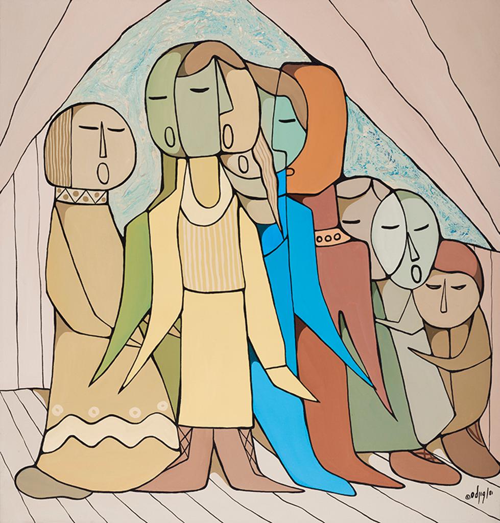 Daphne Odjig (1919-2016) - School Concert