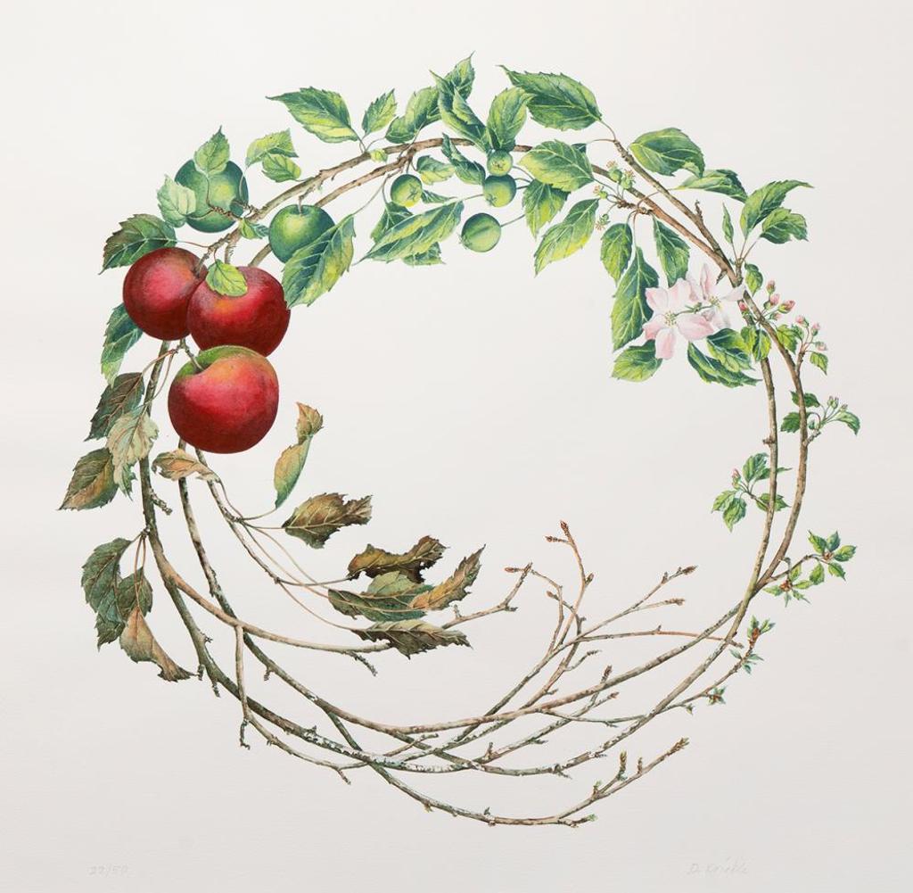Donna Kriekle (1945) - Untitled - Apples